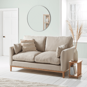 Nord Three Seater Sofa - Mallow Linen Cotton Blend